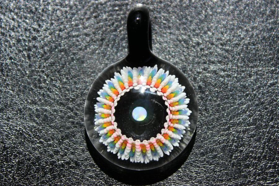 Image of SteveH Glass DotStack Opal OG Pendant