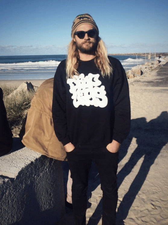 Image of Drop Legs 'Hip Hop' hoodie (black)