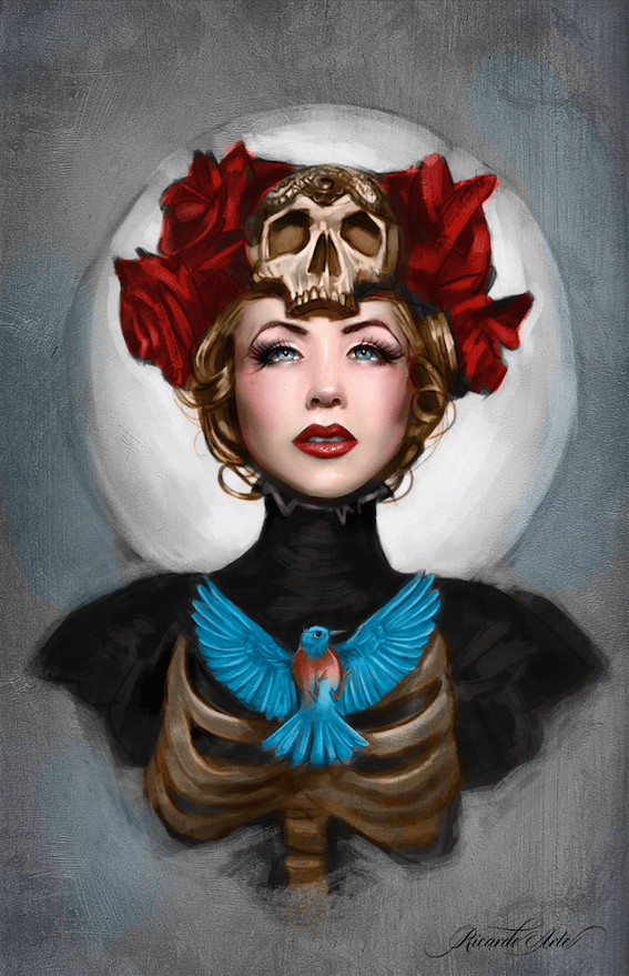 Image of 11"x17" La Catrina Poster