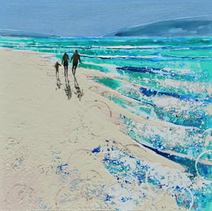 Image of Blue skies and beach days, Crantock