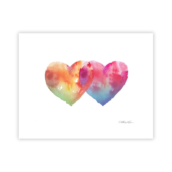 Image of Hearts, Archival Paper Print