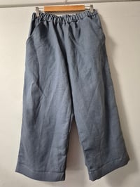 Kylie Jane Pocket Pants linen-steel 