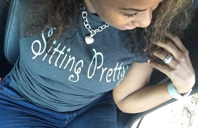 Image of Sitting Pretty Tee Size Small