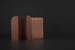Image of Corrugated Arc Bookends (Sold as Pair) SAMPLE SALE