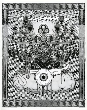 Image of EYE/I KILL I/EYE litho print