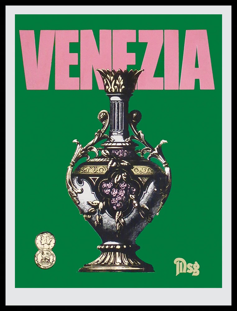 Image of Venezia Green/Pink