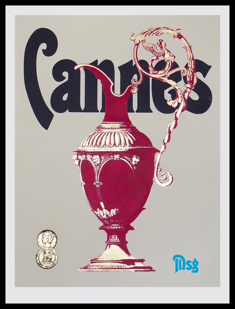 Image of Cannes -Mushroom/Black/Magenta