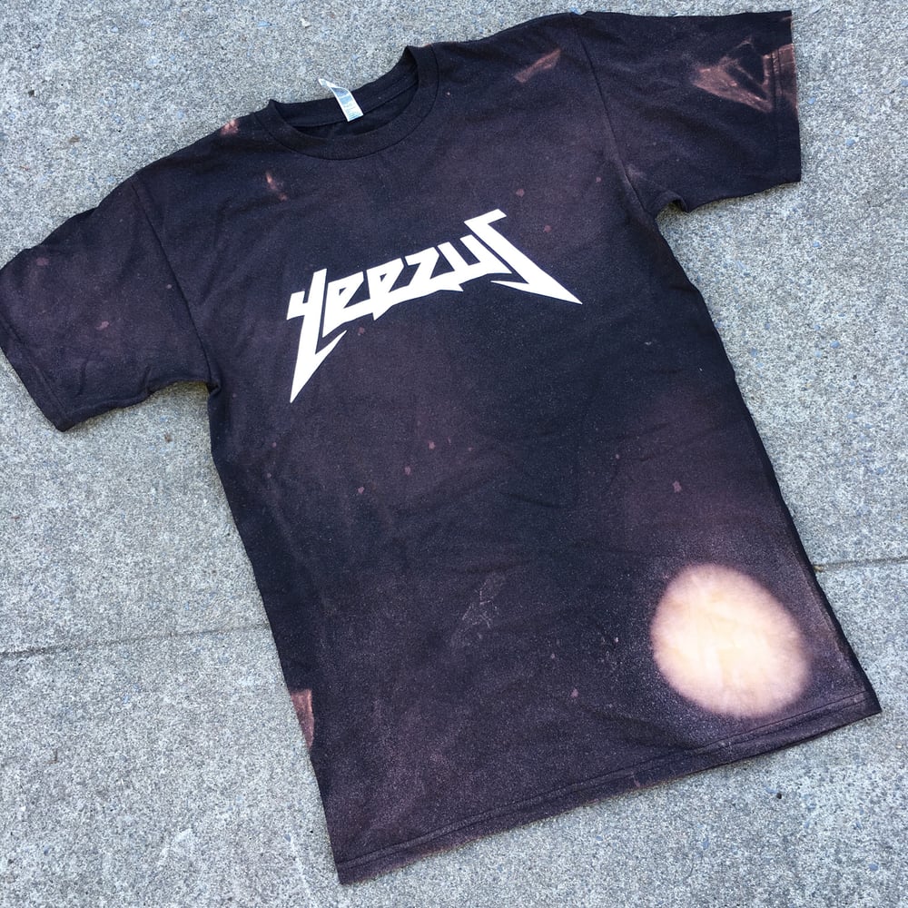 Image of Yeezy Season "Yeezus" Bleached Tee