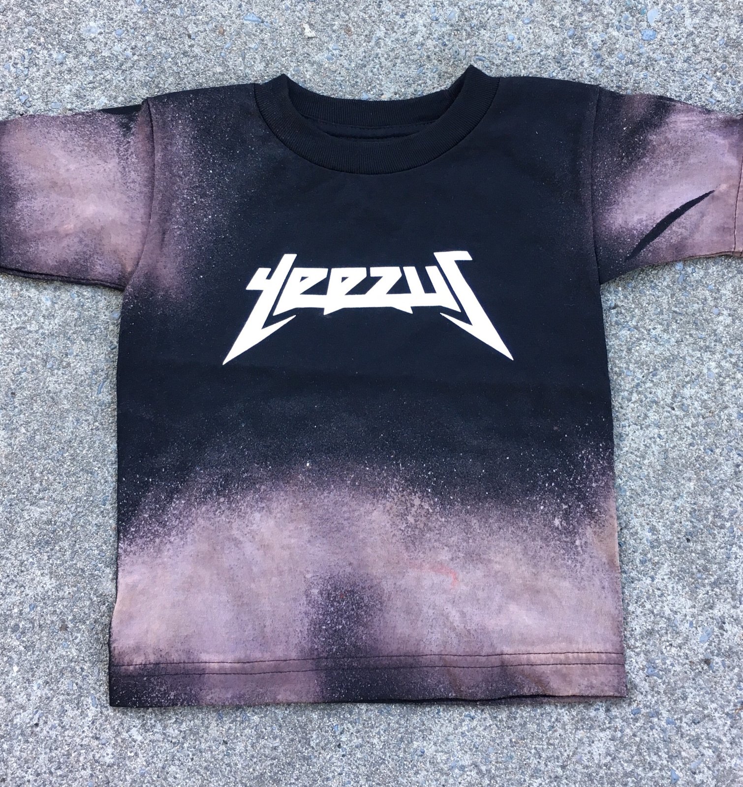 yeezus bleached shirt