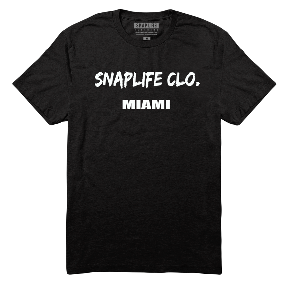 Image of Blk. SnapLife Clo. Tee