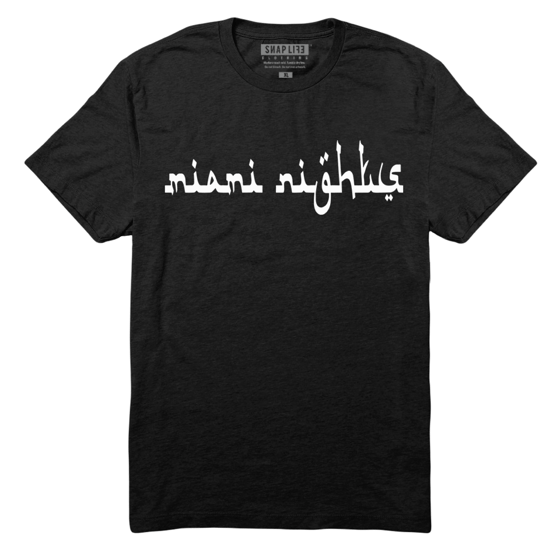 Image of Blk. Miami Nights Tee