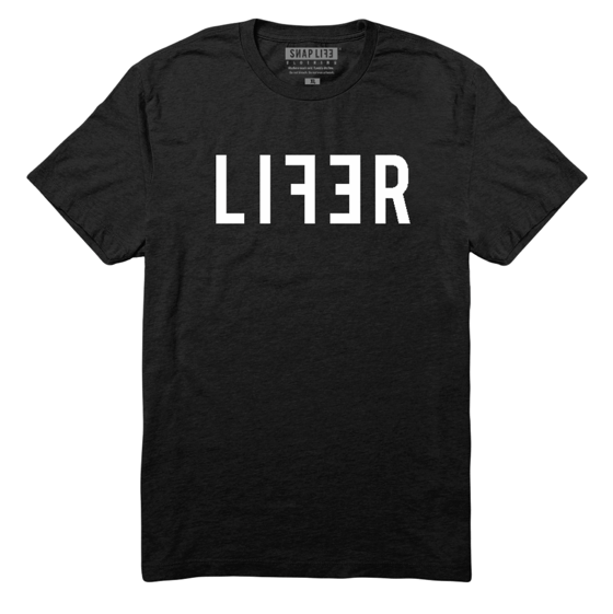 Image of Blk. LIFER Tee