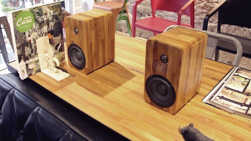 Image of 16 Passive speakers (pair) -teak