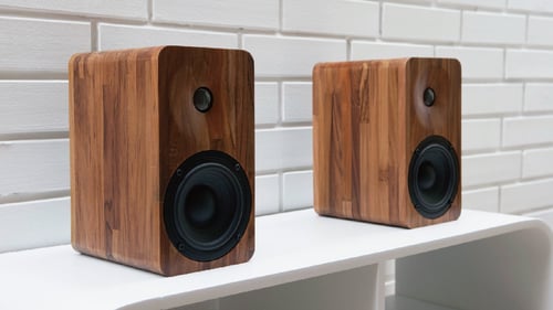 Image of 16 Passive speakers (pair) -teak