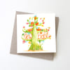 New Baby Tree - baby card