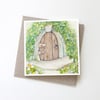 Greeting Card - Little Ivy Door