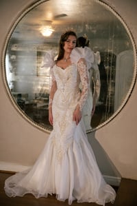 Image 1 of 1980s Mermaid Gown