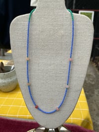 Image 1 of Watermelon quartz necklace