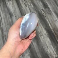 Image 4 of Druzy Orca Agate Heart 