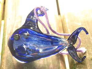 Image of Cobalt Fish Ornament