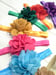 Image of ROCK BOTTOM BLOWOUT SALE Fabric Flower Emmie May Headband-16 color choices