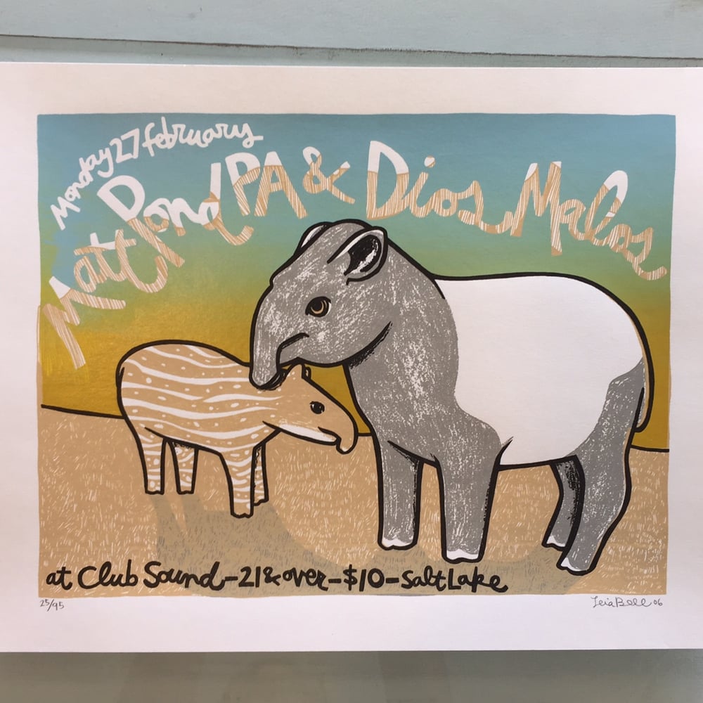 Image of MATT POND PA - DIOS MALOS POSTER