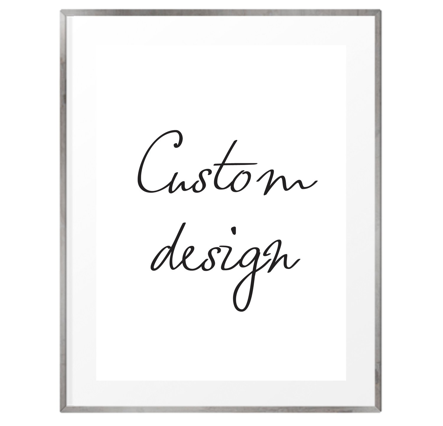 Image of Custom designed prints and signage