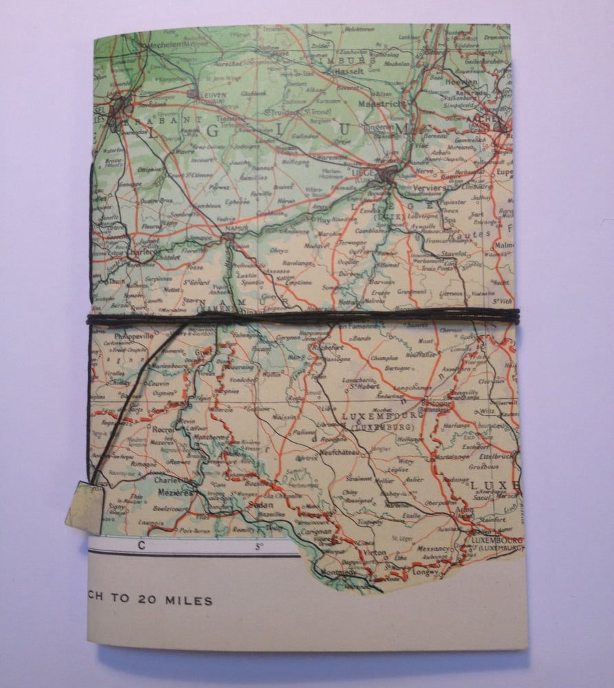 Image of Petit Cahier - vintage map - 'More available soon'