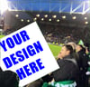 125, 250, 500 or 1000 Custom Personalised printed football Ultras Stickers with your own design