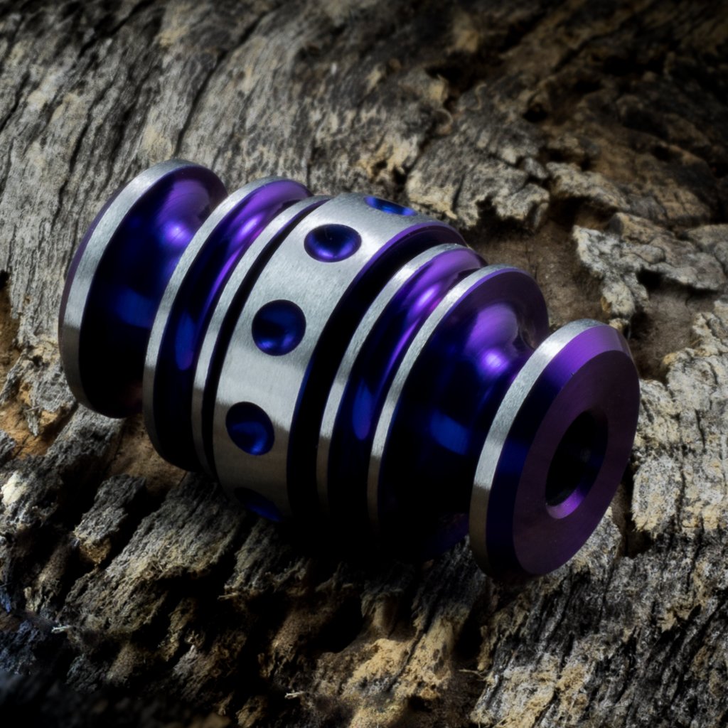 Image of Kong Bead Deep Purple #1