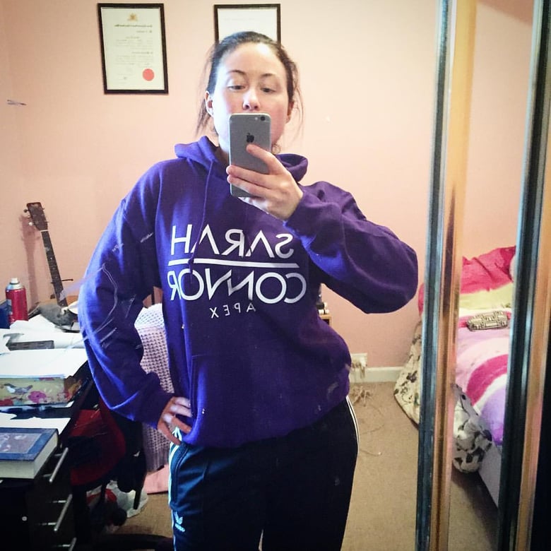 Image of Purple Sarah Connor Apex Hoodie