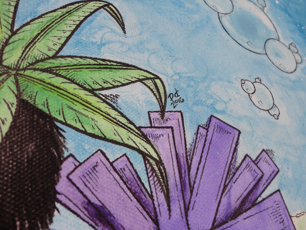 Image of "Trees #1" Original Painting