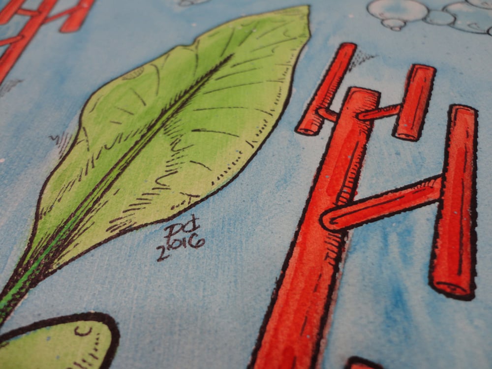 Image of "Trees #2" Original Painting