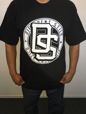 Image of Different Stilo "Black & White" Logo T-Shirt