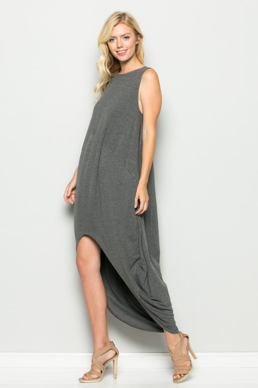 Image of GREY BUBBLE DRESS