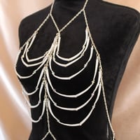 Image 5 of “Camilla” Body chain (silver) 