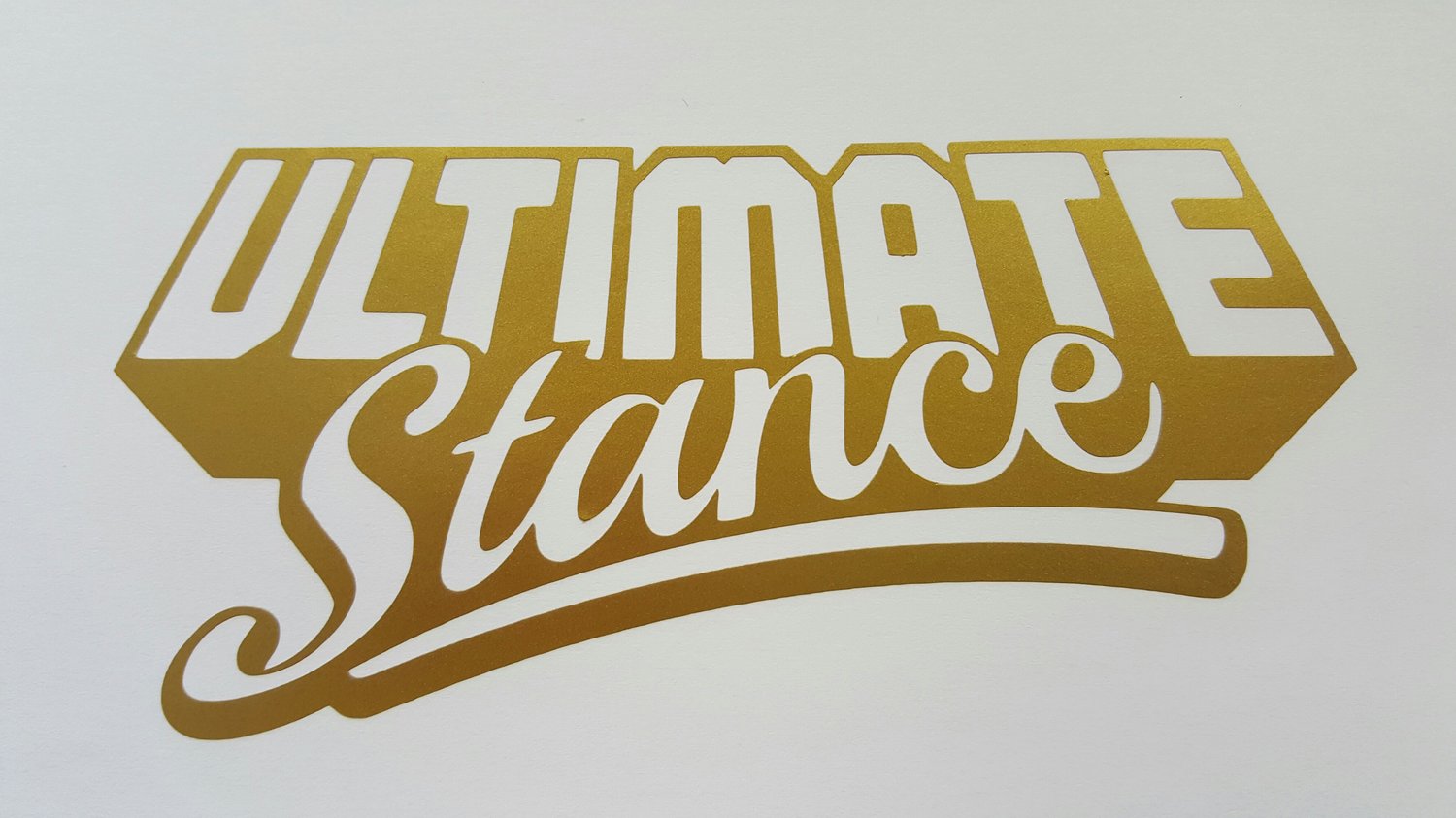 Image of Ultimate Stance Sticker - Various Colours Available