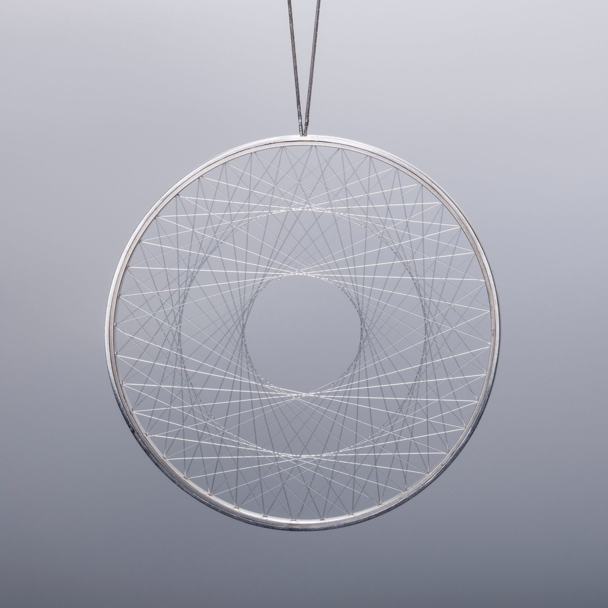 Image of Necklace 'double-weave Spirograph'