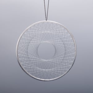 Image of Necklace 'double-weave Spirograph'