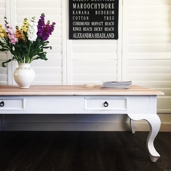 Image of ➕ The White Coffee Table ➕