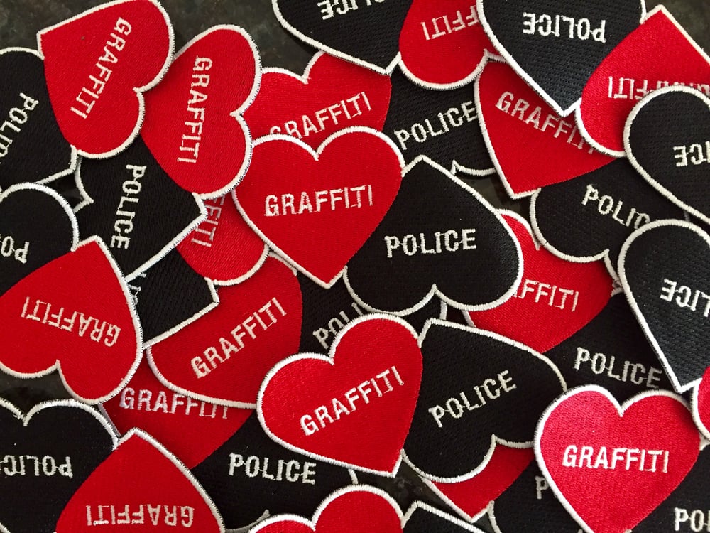 Image of LOVE GRAFFITI HATE POLICE