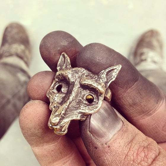 Image of Wild Wolf Ring