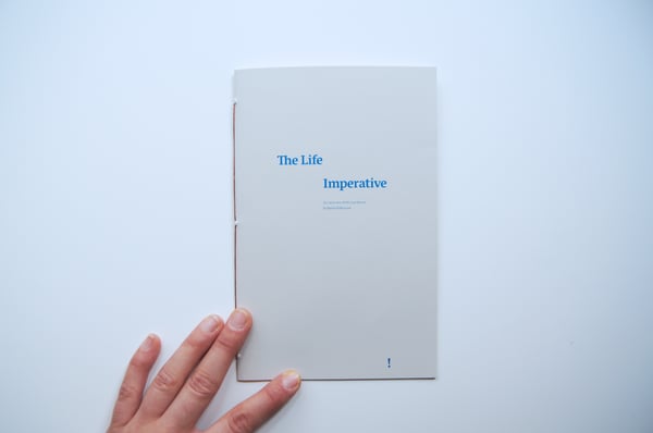 Image of Zine: The Life Imperative