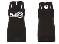 Women's Black/White Flexx Racerback