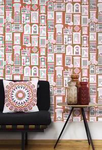 Image 1 of  One Day Wallpaper - Harvest Orange