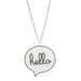 Image of Speech Bubble Necklace