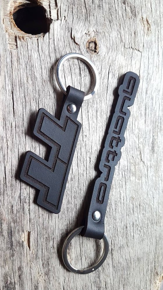 Image of TT, quattro and quattro sport leather keyrings