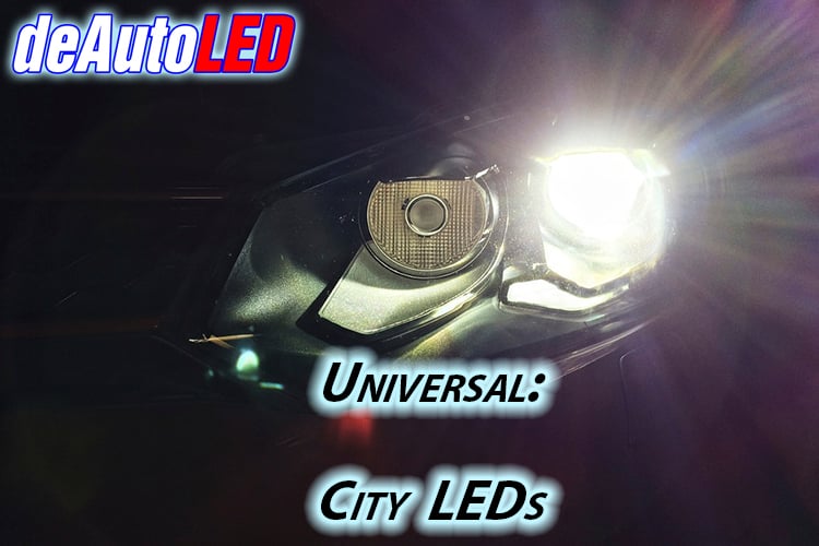 Image of City Lights: High Power LED/Crisp Bright White/Error Free fits: All Cars VW/Audi Models