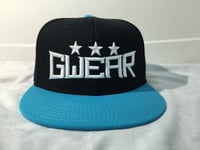 Image 2 of Aqua 3Star Snapback