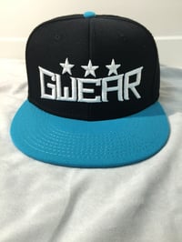 Image 3 of Aqua 3Star Snapback